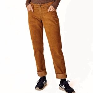 Carve designs Carson dogtown corduroy pants boyfriend straight raw hem size 6